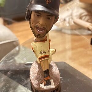 Giants Baseball Player Bobblehead - Angel Pagan Inside The Park 2014